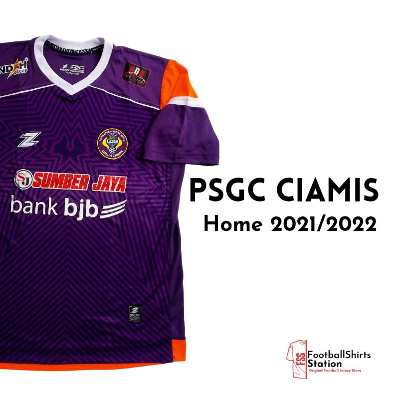 Jersey PSGC Ciamis Home 2020/2021 Size XXL Original Zestien