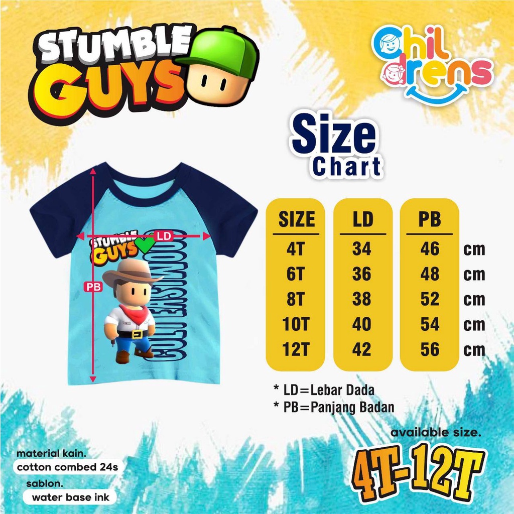 Raglan Boy &quot;STUMBLE GUYS&quot;