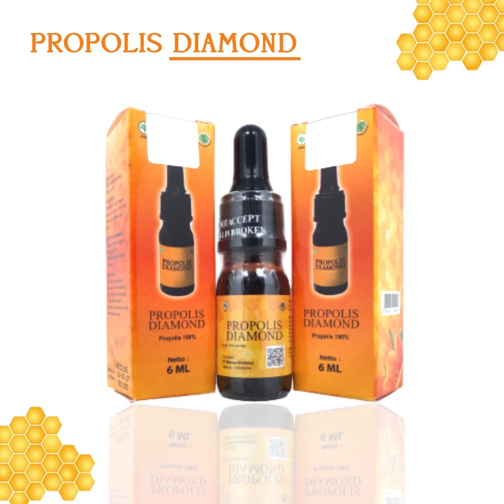 Propolis Diamond Premium Original I Bukan Propolis Lite I 6 Ml