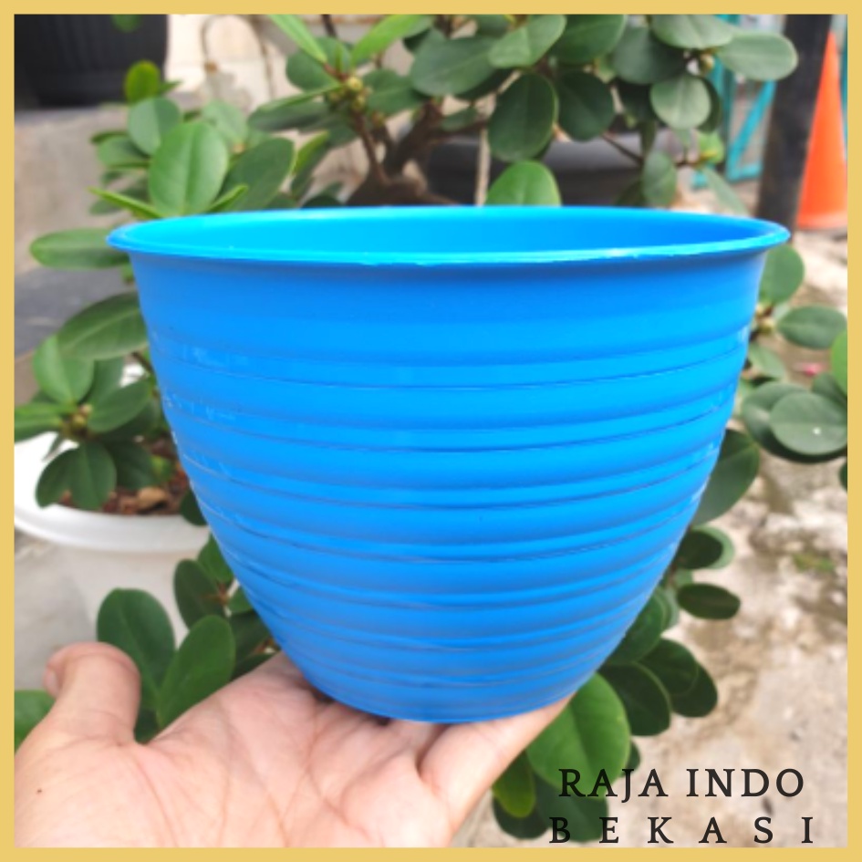 TERMURAH MDN TAWON 15 (15cm) pot bunga model tawon putih dan warna warni GROSIR