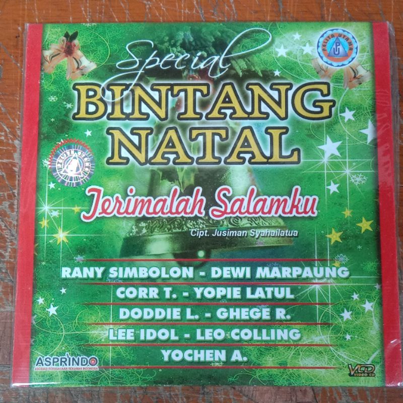 Kaset Vcd Original lagu  Spesial bintang natal