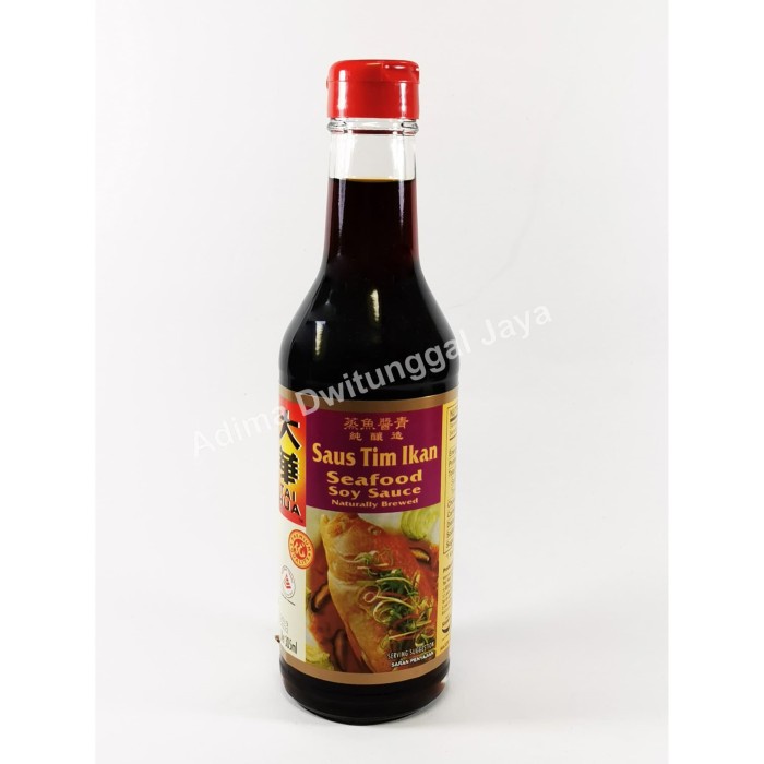 

SEAFOOD SOY SAUCE TAI HUA 305 ML / SEASONING / KALDU