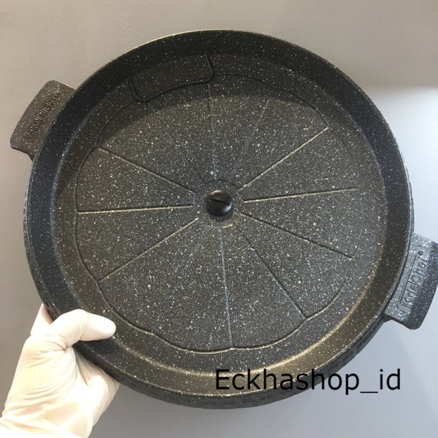 Krischef grill pan round / wajan panggang Anti Lengket PROMO