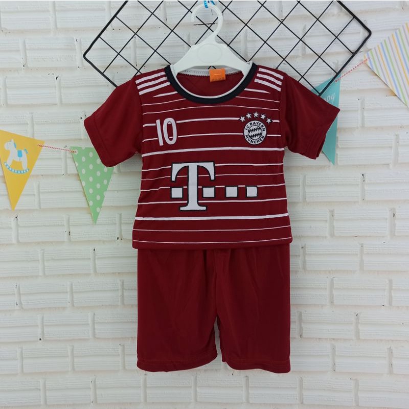 [Ss-6002] Setelan Anak Laki-laki Baju Bola Size 6bulan-4tahun