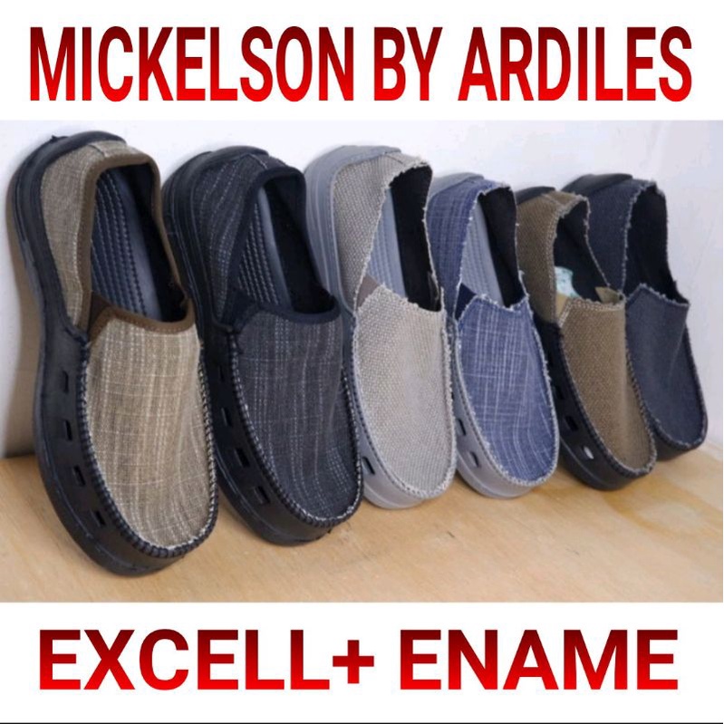 SEPATU PRIA SLIP ON ARDILES MICKELSON ORIGINAL TERBARU MURAH