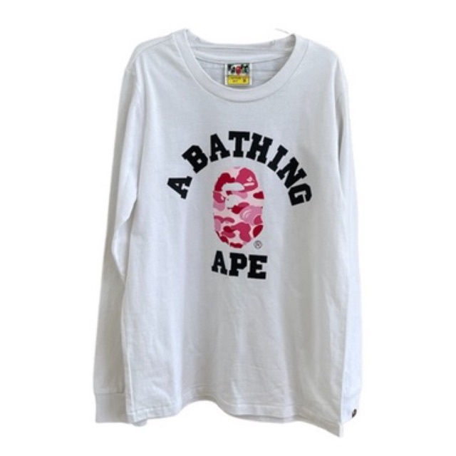 A Bathing Ape Bape Long Sleeve Tshirt | Kaos