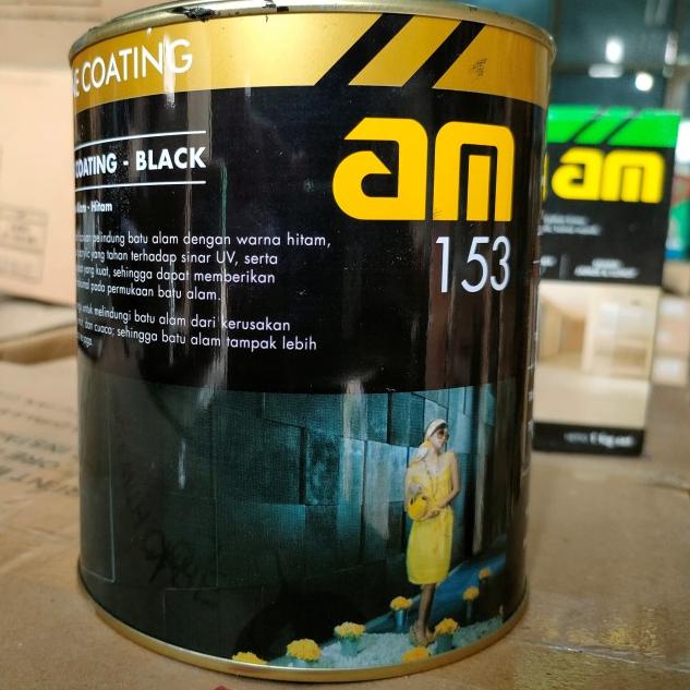 Coating Batu Alam AM 153 Black Glossy