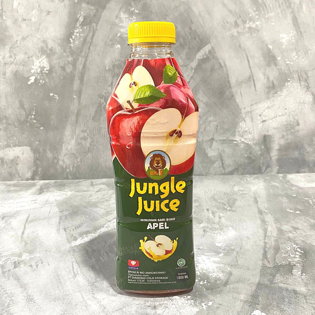 

Jungle Juice Apple Drink - Minuman Rasa Apel 1000ml