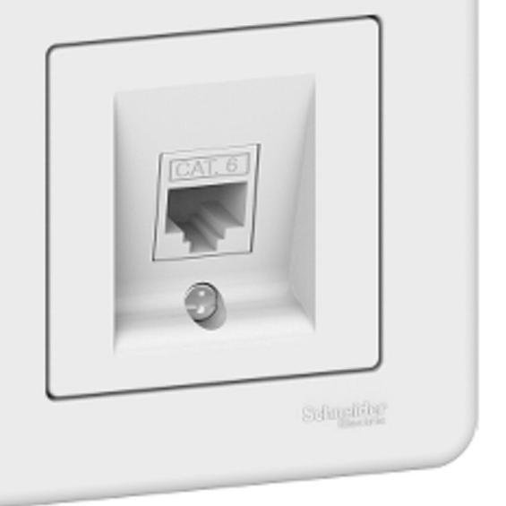 SCHNEIDER LEONA SOKET DATA CAT6 OUTLET RJ45