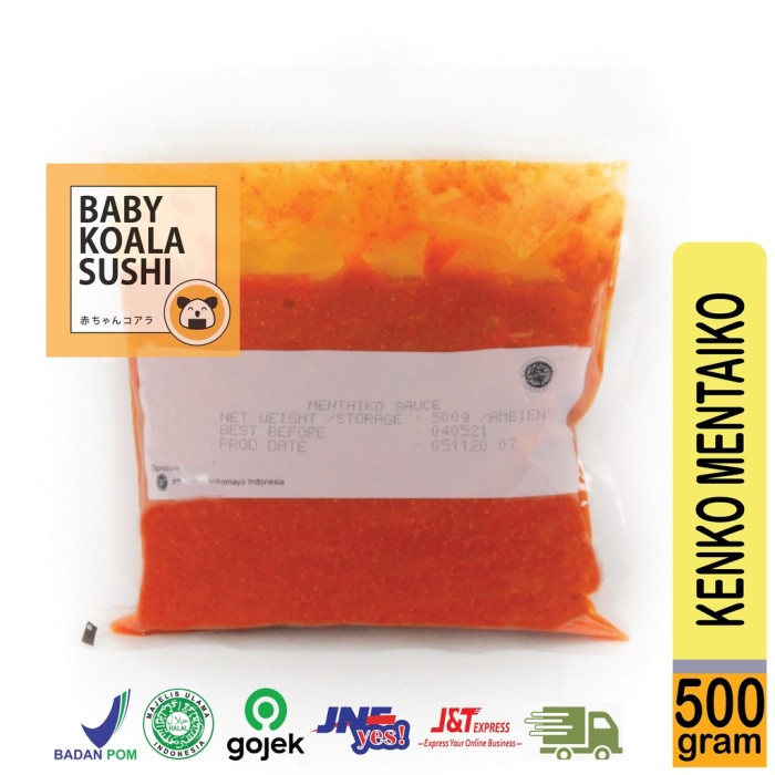 

Mentaiko Sauce 500g - Saus Mentai