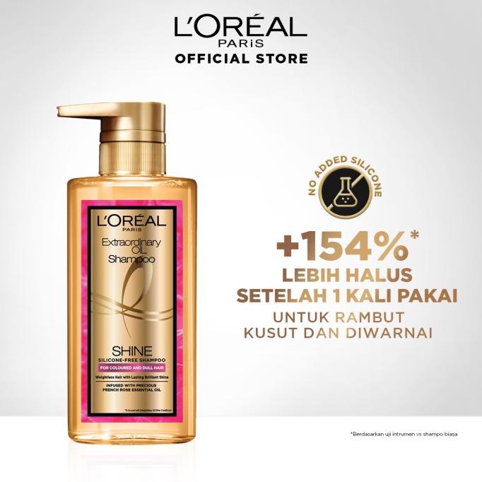 L'Oreal Paris Extraordinary Oil Premium Shampoo Shine- 440ml
