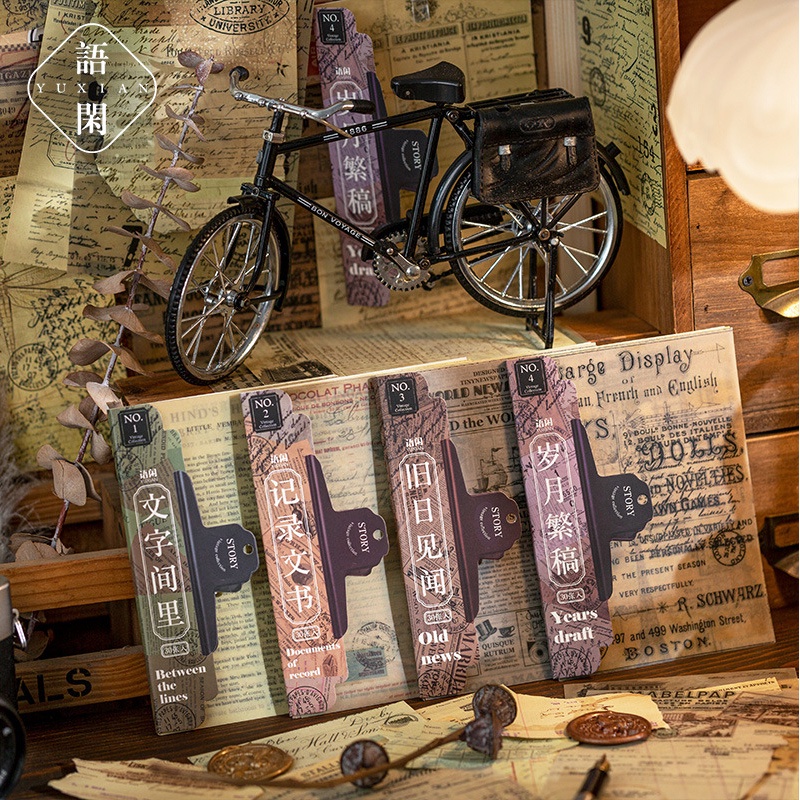 

Yu Xian Vintage Collection Deco Paper - Dekorasi Jurnal