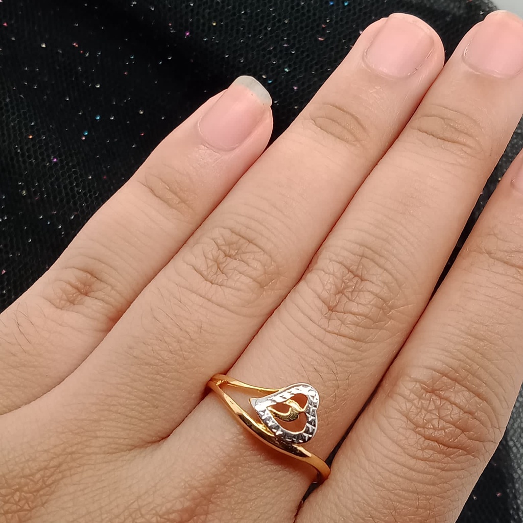 Cincin emas 17K - 1.6 gr kadar 750 - 3925