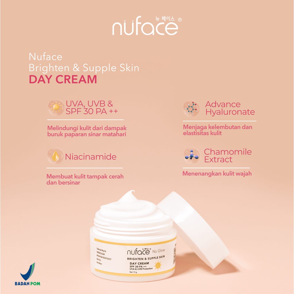 Nuface Nu Glow Brighten &amp; Supple Skin Cream