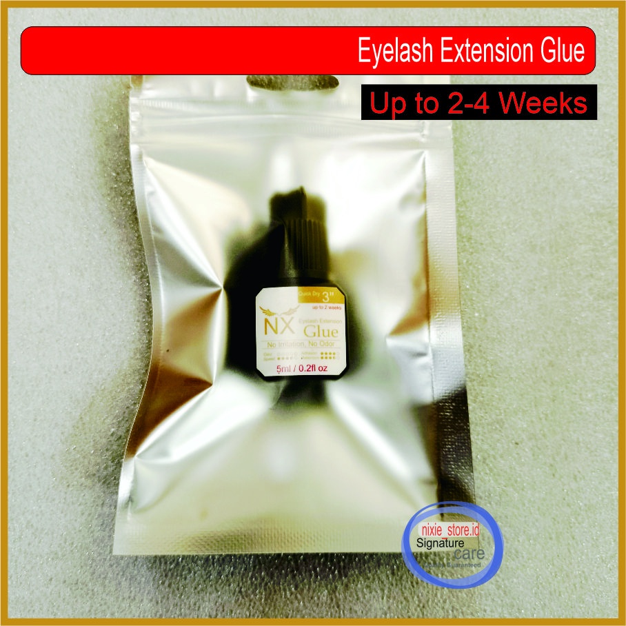 Eyelash Extension Glue Lem Bulu Mata 5 ml TAHAN LAMA TIDAK PERIH Tidak Berbau (NX glue) Import