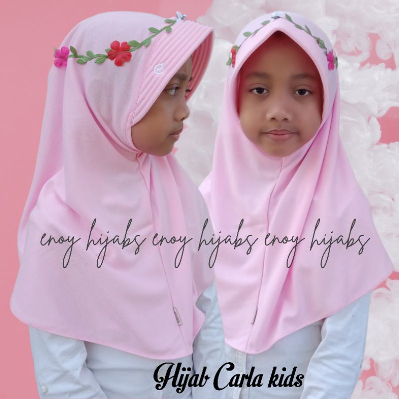 HIJAB ANAK Mahkota Bunga Carla
