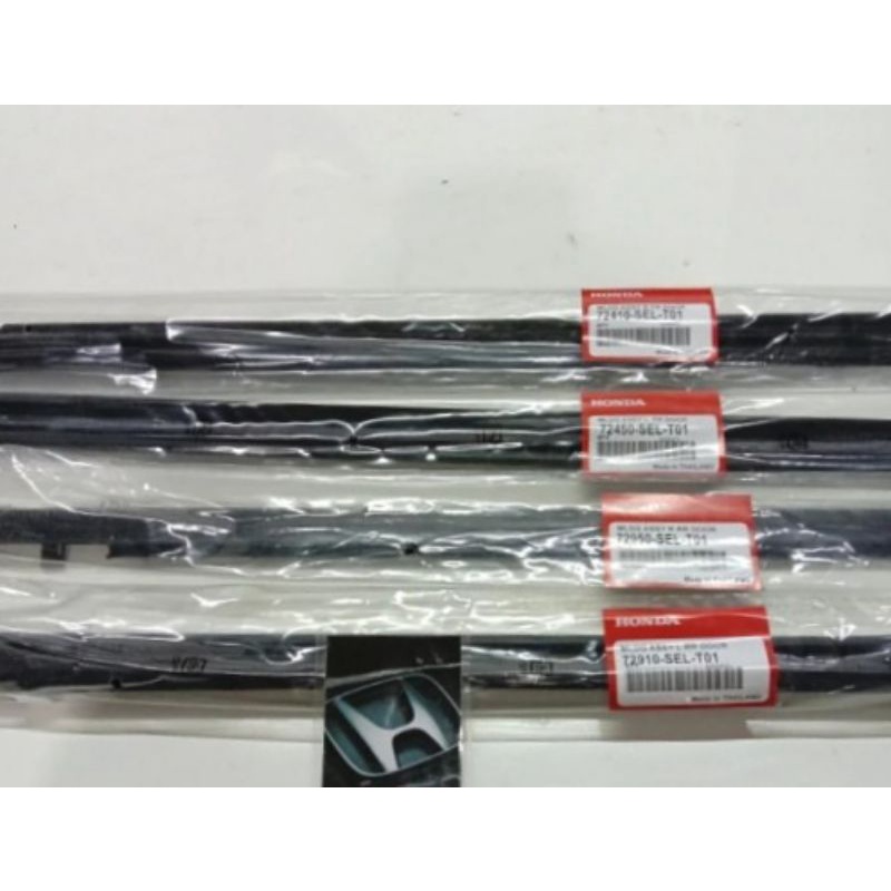 Pelipit List Kaca Pintu Luar Honda Jazz GD3 City GD8 Idsi-vtec