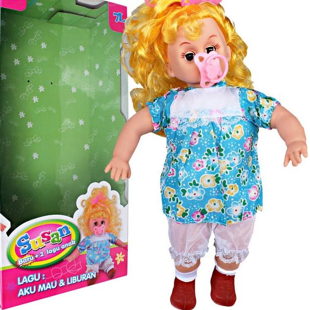 MAINAN BONEKA SUSAN CRYING AND LAUGHING
