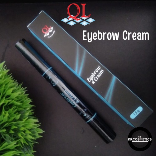 Ql Cosmetic Eyebrow Cream - Dark Brown 1,5 gr