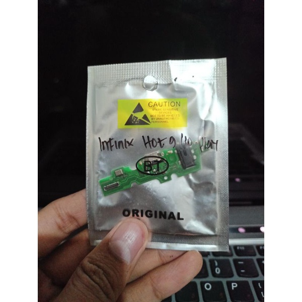 papan cas/conector cas infinix hot 9/10 play