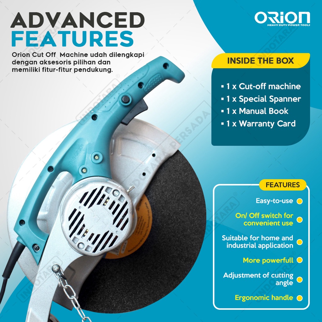 Mesin Potong Besi 14 Inch / Cut Off Machine 14 Inch Orion CO355C1