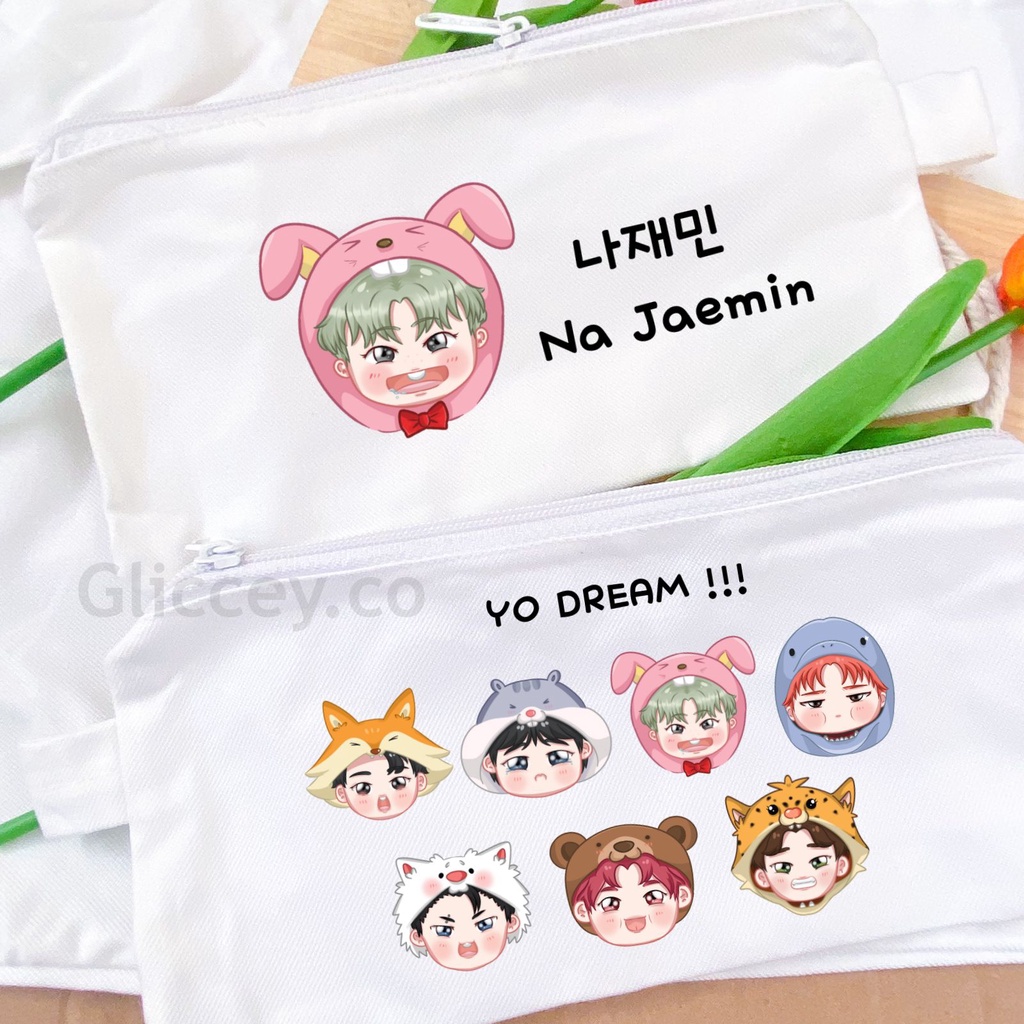 

tepak pensil nct dream animals vers || tempat pensil nct kpop