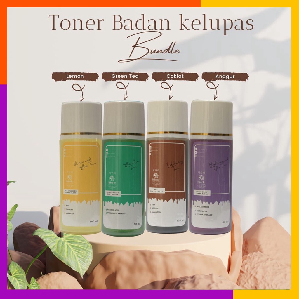 Toner Badan by Kiorie Skin Glow Korea BPOM 100 ml