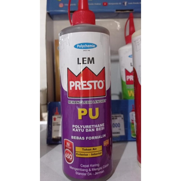 

Presto Lem Kayu Presto PU botol 650gr