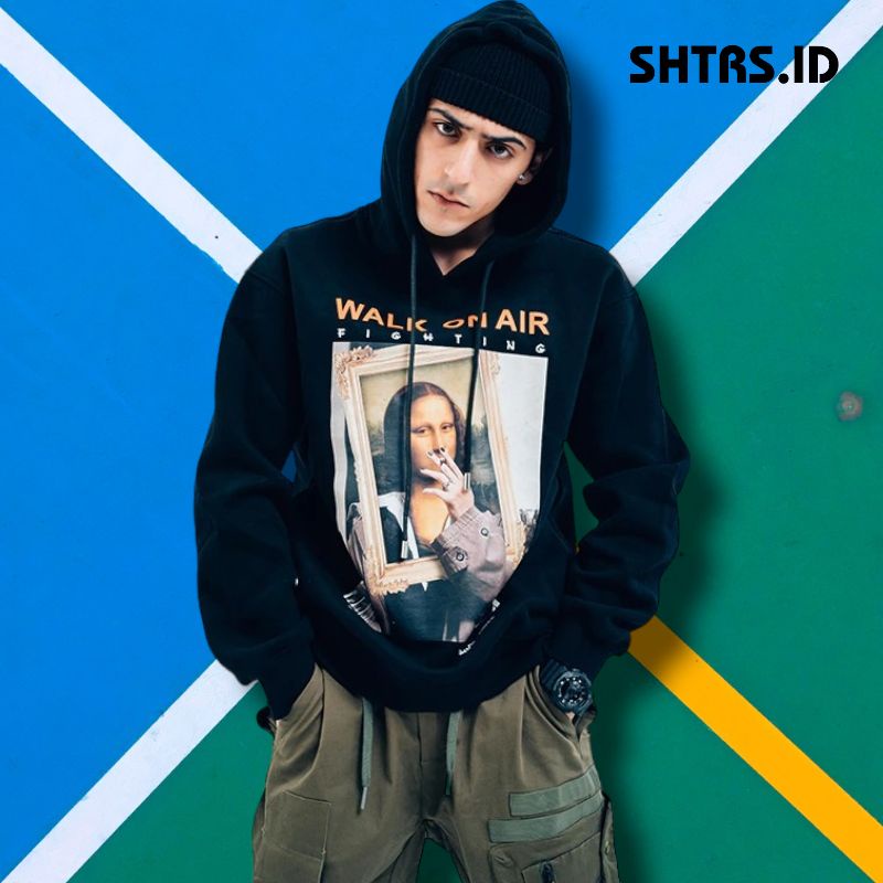 Jaket hoodie sweater distro walk on air pria wanita terbaru kekinian
