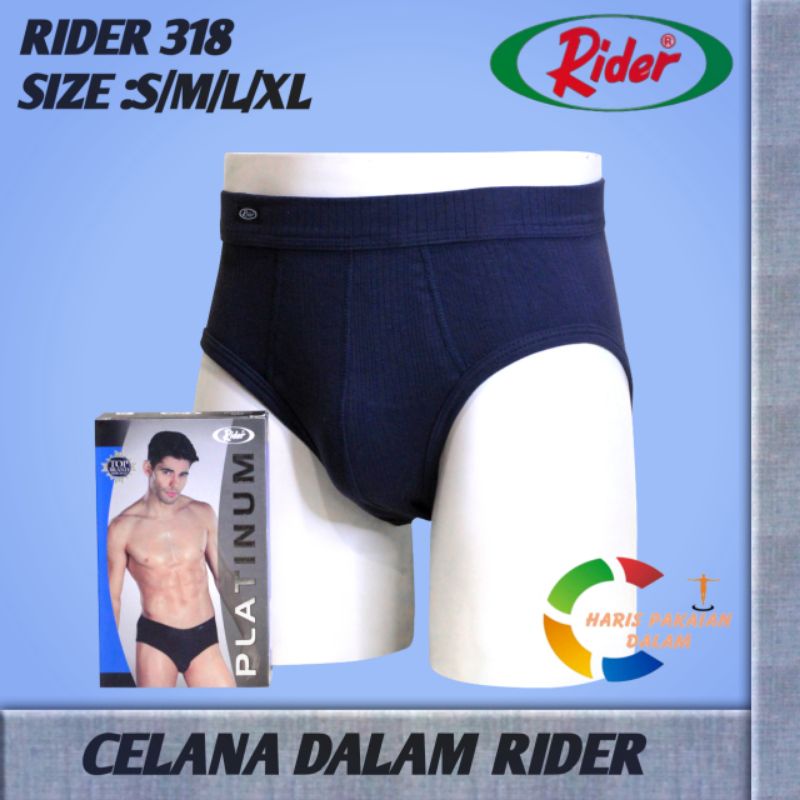 Celana Dalam Pria Rider Premium 318B Isi 2 pcs