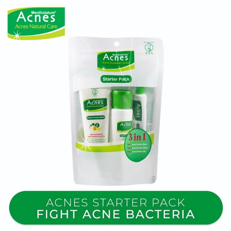 ACNES STARTER PACK PAKET 3IN1 ACNES TREATMENT SERIES