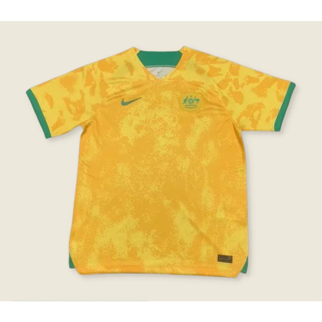 Jersey Baju Bola Australia Home Piala Dunia 2022 Official Grade Ori