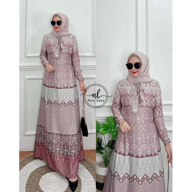 armani silk dress terbaru new lusy