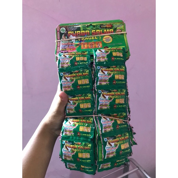 

Purba Salma hijau kapsul isi 20 sachet 2 kapsul