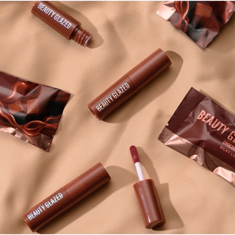 Beauty Glazed Chocolate Silky Matte Liquid Lipstick - MH