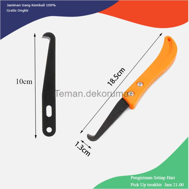 TD-PR2 Alloet Tile Hook Knife Cleaning Tool Pembersih Celah Lantai - ALT1