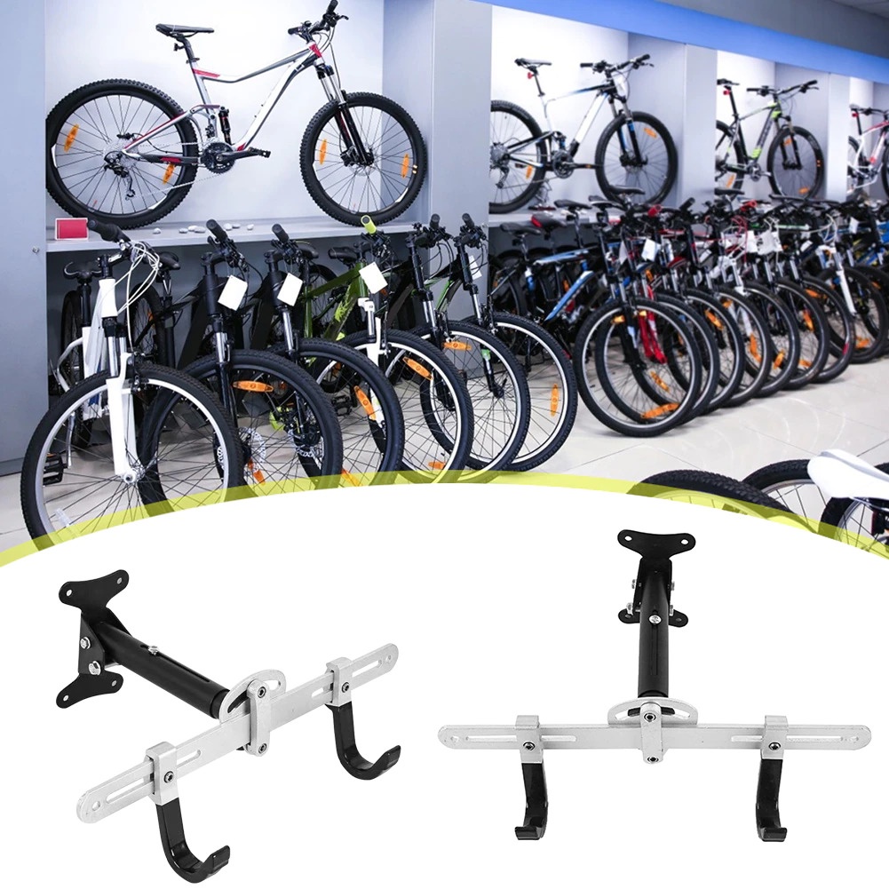 DUUTI Premium Gantungan Dinding Sepeda Bike Wall Hook Hanger - B-3R - Black