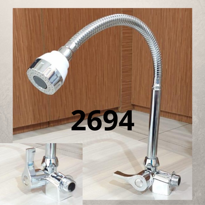 Keran Air Keran Angsa Cuci Piring - Kran Air Leher Angsa Flexible /Dapur