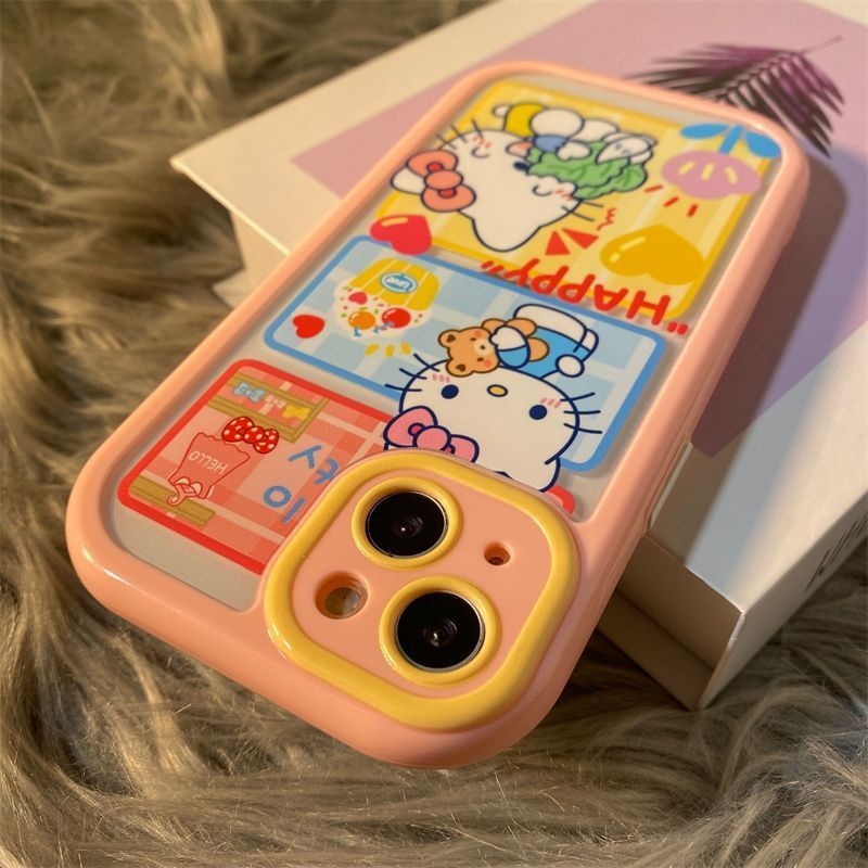 Soft Case Hp Gambar Kartun Anak Perempuan Untuk IPhone 12 / 13 / 14 / 11promax / X / Xs Max / Xr