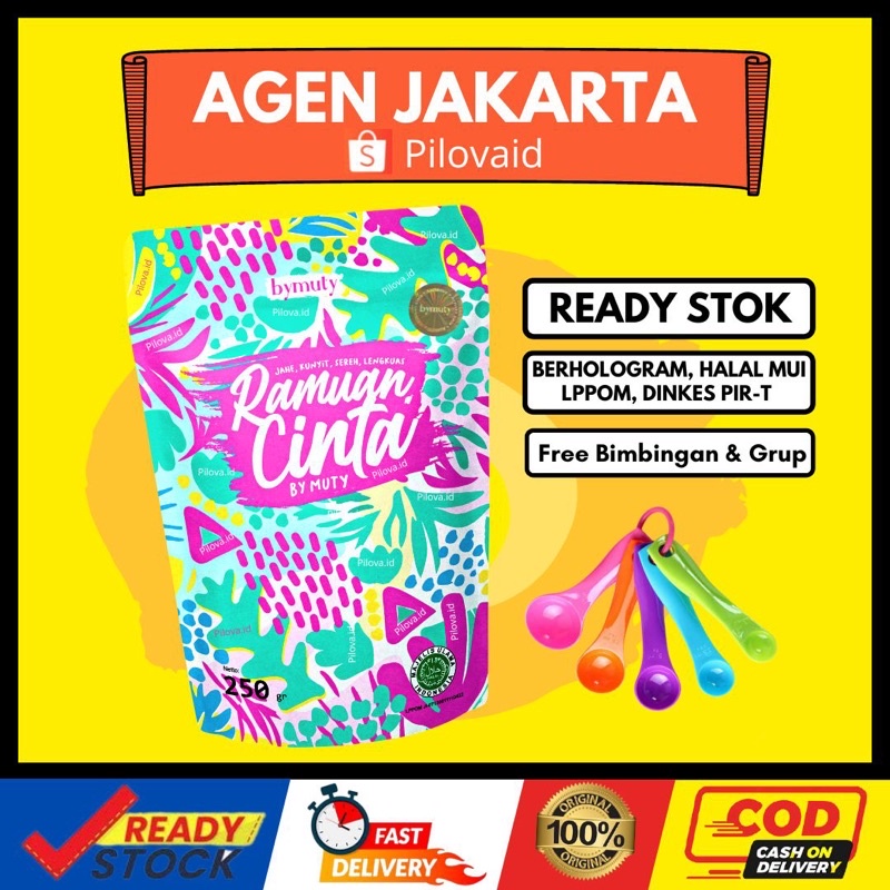 [READY STOK] RAMUAN CINTA BY MUTY ORIGINAL diet promil maagh pcos