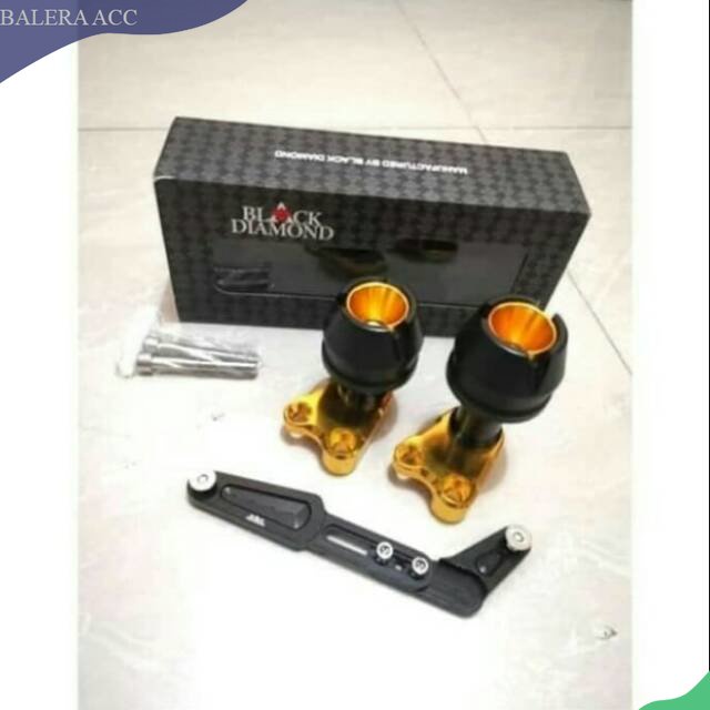 Jalu Pelindung Knalpot BLACK DIAMOND New NMAX 2020 TERBARU