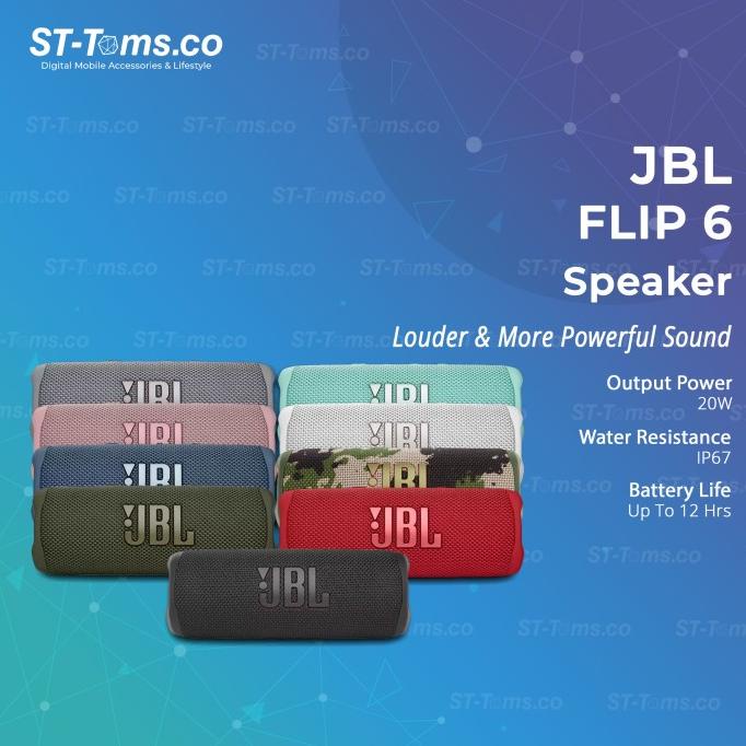 TERBARU JBL Flip 6 Portable Bluetooth Speaker IMS /SPEAKER BLUETOOTH/SPEAKER AKTIF/SPEAKER BLUETOOTH BASS/SPEAKER FULL BASS