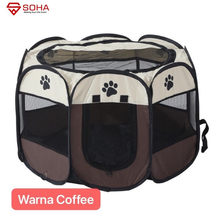 AHP-01 Kandang Pet Travel Tenda Kucing Tempat Tidur Kandang Anjing