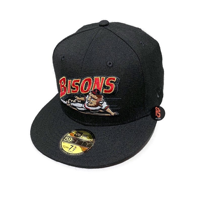 TOPI NEW ERA ORIGINAL 5950 ASG 2012 BUFFALO BISONS BLACK UV RED