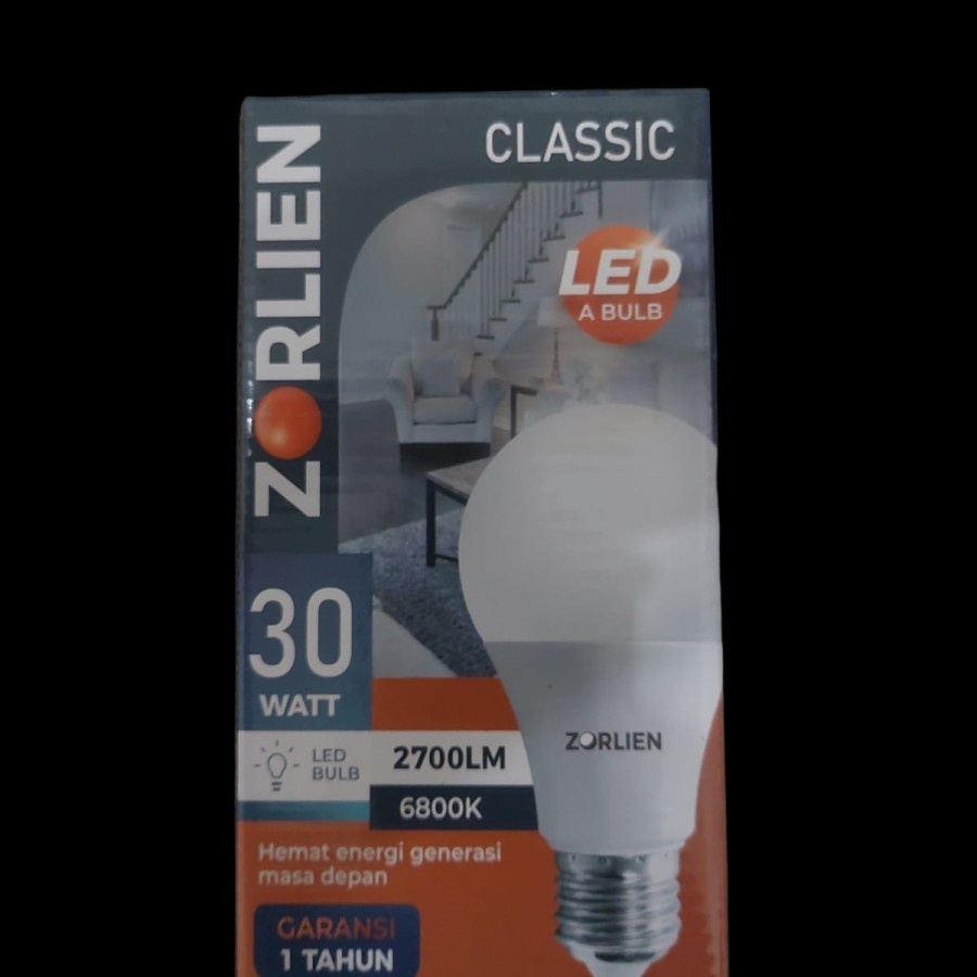 GARANSI 1 TAHUN BOHLAM ZORLIEN LAMPU SUPER TERANG BOHLAM HEMAT ENERGI - 3W