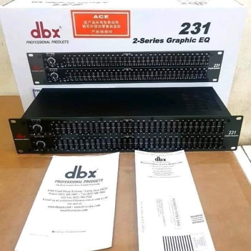 EQUALIZER SUBWOOFER DBX 231 | DBX 231