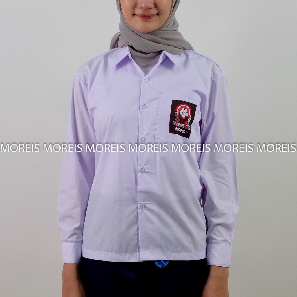 Seragam Baju SMA Lengan Panjang