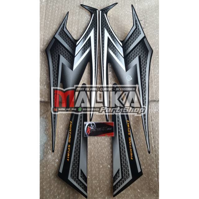 STRIPING RX KING 2004 HITAM
