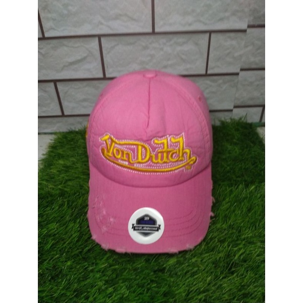 Topi cap von Dutch original second pinky