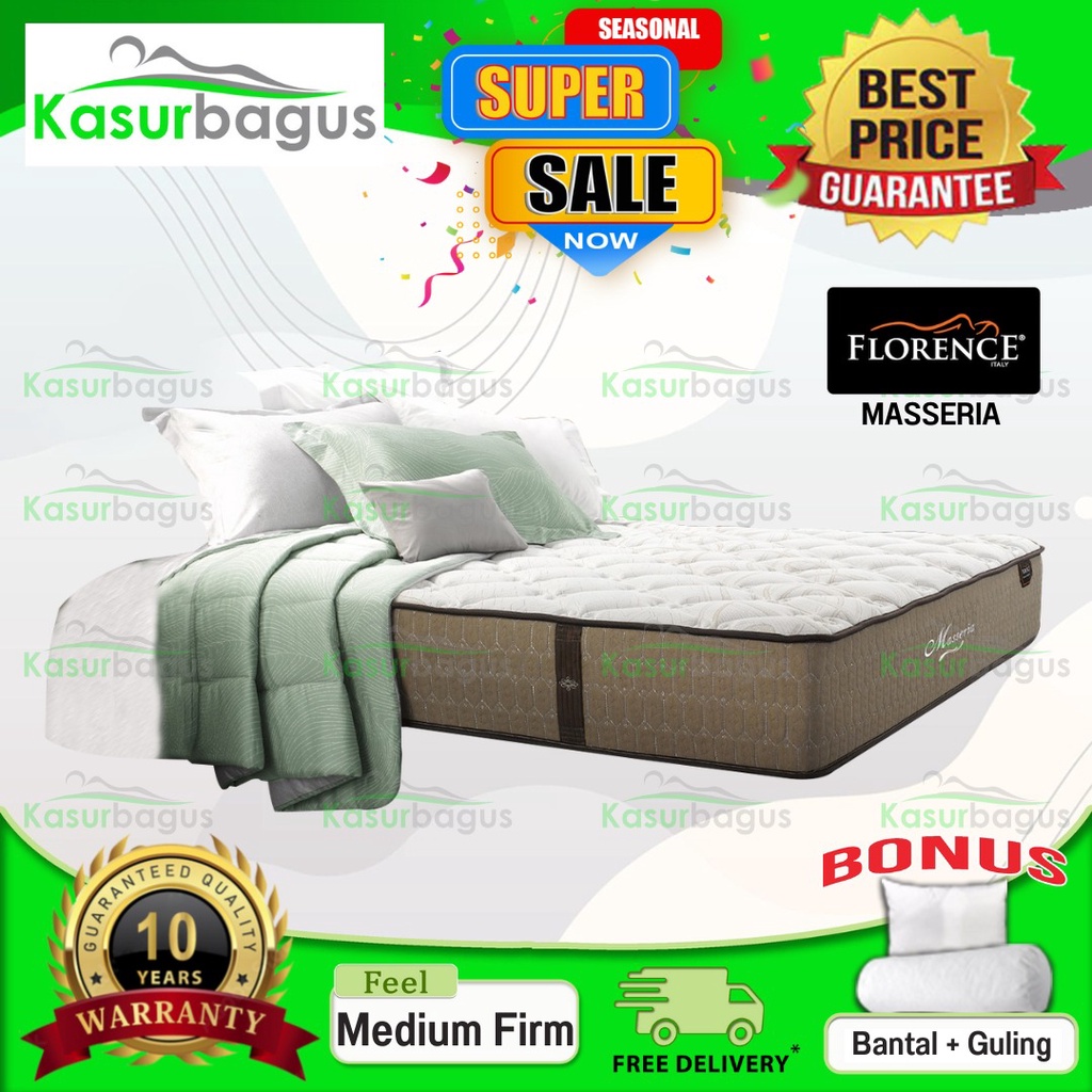 Florence Kasur Springbed Masseria - Kasur Saja 120x200